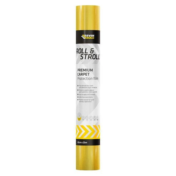 Everbuild Sika Roll & Stroll Premium Carpet Protector 600mm x 25m