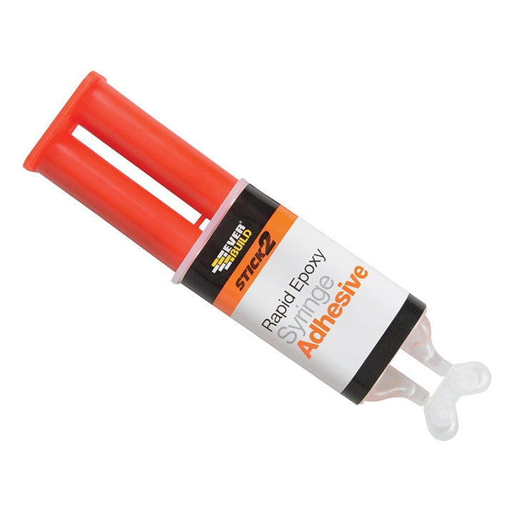 Everbuild Sika STICK2® Rapid Epoxy Syringe 24ml
