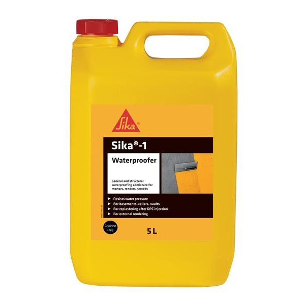 Everbuild Sika Sika-1 Waterproofer 5 litre