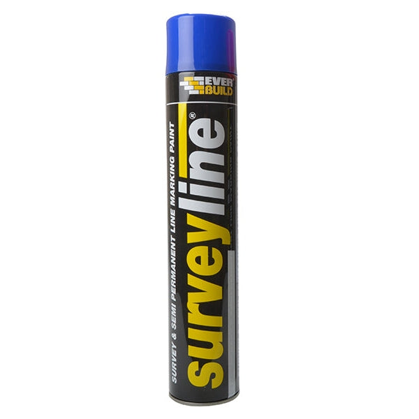 Everbuild Sika Survey Line® Marker Spray Blue 700ml