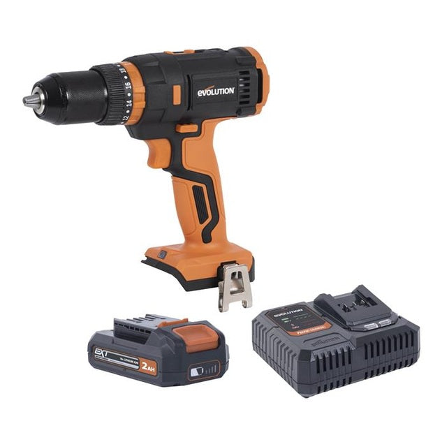 Evolution R13CMB-Li EXT Combi Drill 18V 1 x 2.0Ah Li-ion