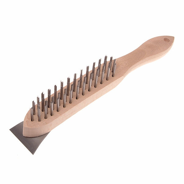 Faithfull 580/4S Scratch Brush with Scraper 4 – Watson Hire