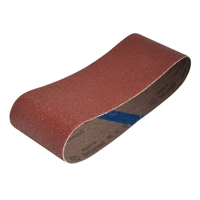 Faithfull Cloth Sanding Belt 457 x 75mm 60G (Pack 3)
