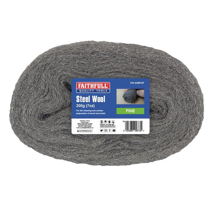 Faithfull Steel Wool Fine 200g