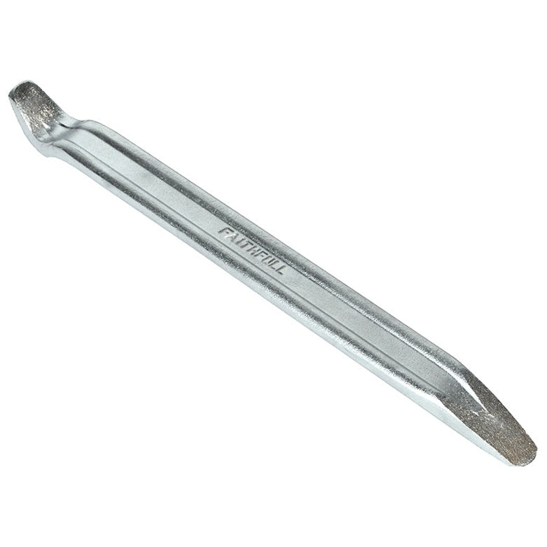 Faithfull Tyre Lever Chrome Plated 12 x 1in - Watson Hire