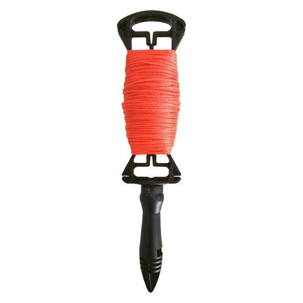 Faithfull Brick Line on Spool 75m (246ft) Orange - Watson Hire