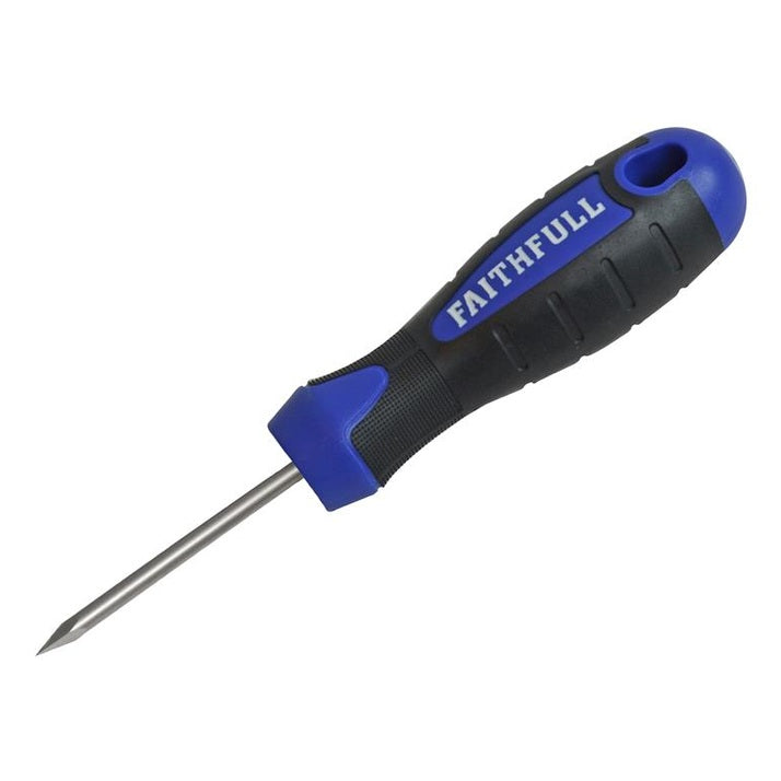 Faithfull Bradawl Soft Grip Handle Square Tip