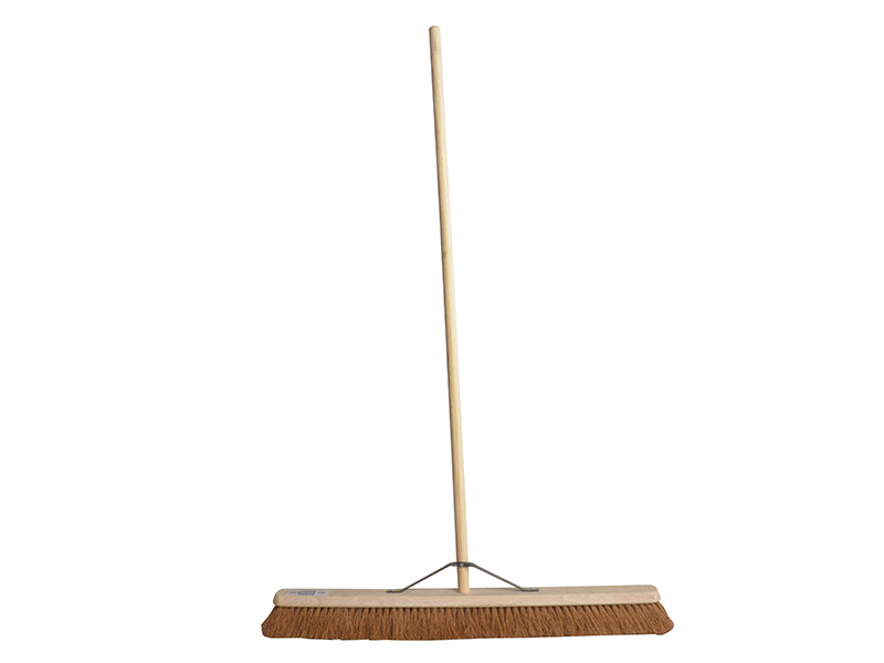 Faithfull Broom Soft Coco 900mm (36in) + Handle & Stay