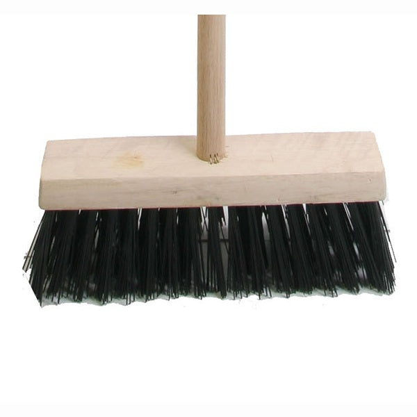 Faithfull Broom PVC 325mm (13in) Head complete with Handle