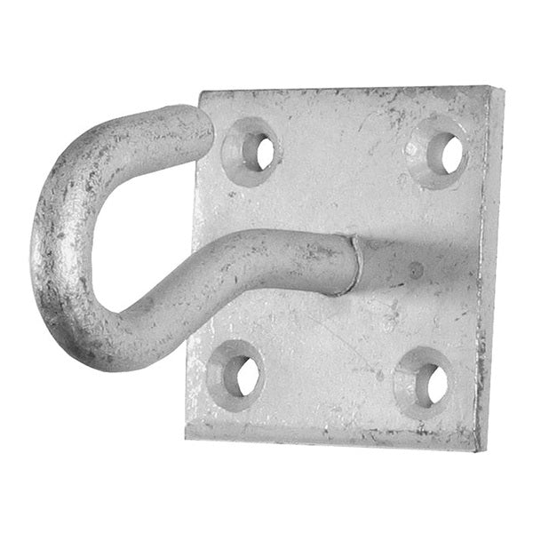 Faithfull Hook On Plate - Galvanised