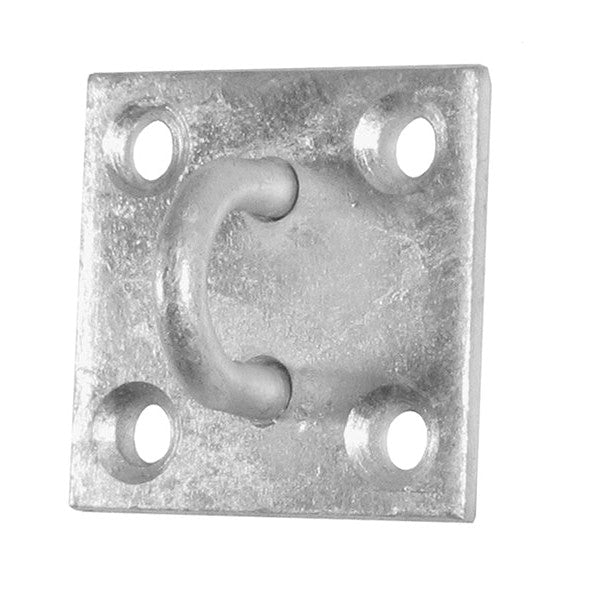 Faithfull Staple On Plate - Galvanised