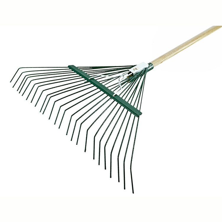 Faithfull Countryman Lawn Rake 24 Round Tines
