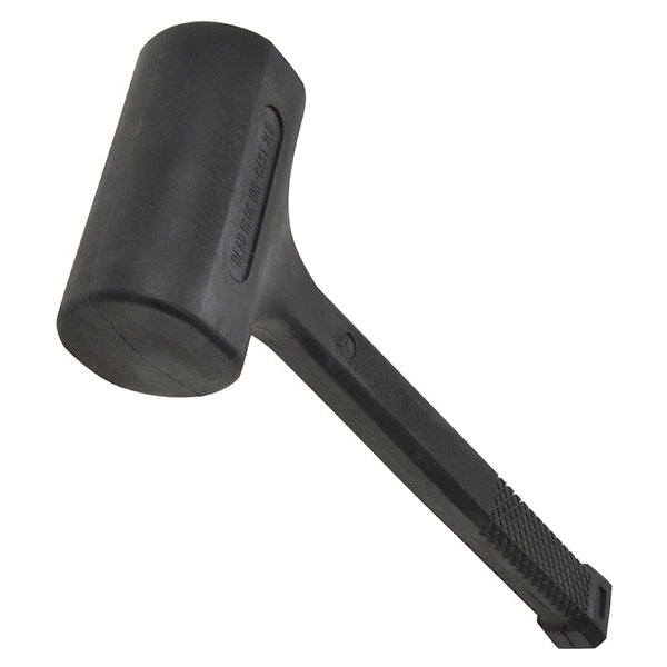 Faithfull Dead Blow Black PVC Hammer 900g (2 lb)