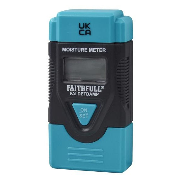 Faithfull Damp & Moisture Meter LCD Display - Watson Hire