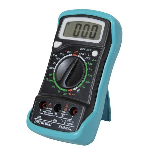 Faithfull Multimeter LCD Display