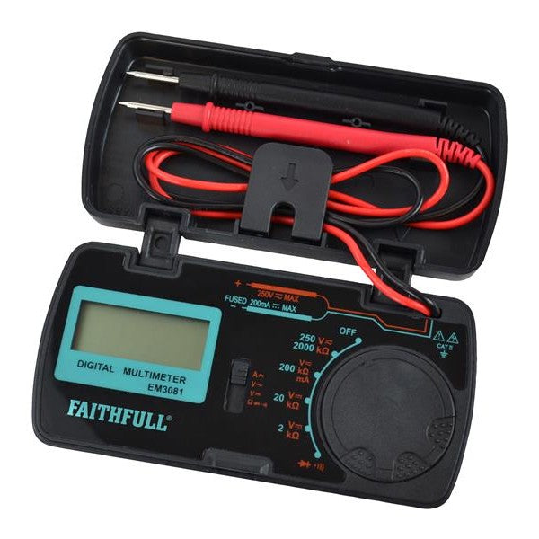 Faithfull Pocket Portable Multimeter