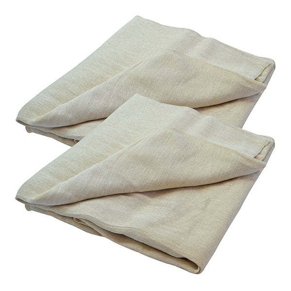 Faithfull Cotton Twill Dust Sheet (Twin Pack) 3.6 x 2.7m