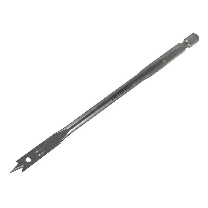 Faithfull Flat Bit 8mm