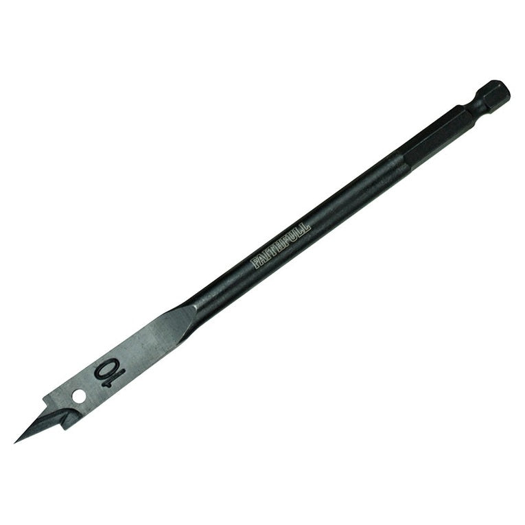 Faithfull Impact Rated Flat Bit 10 x 152mm - Watson Hire