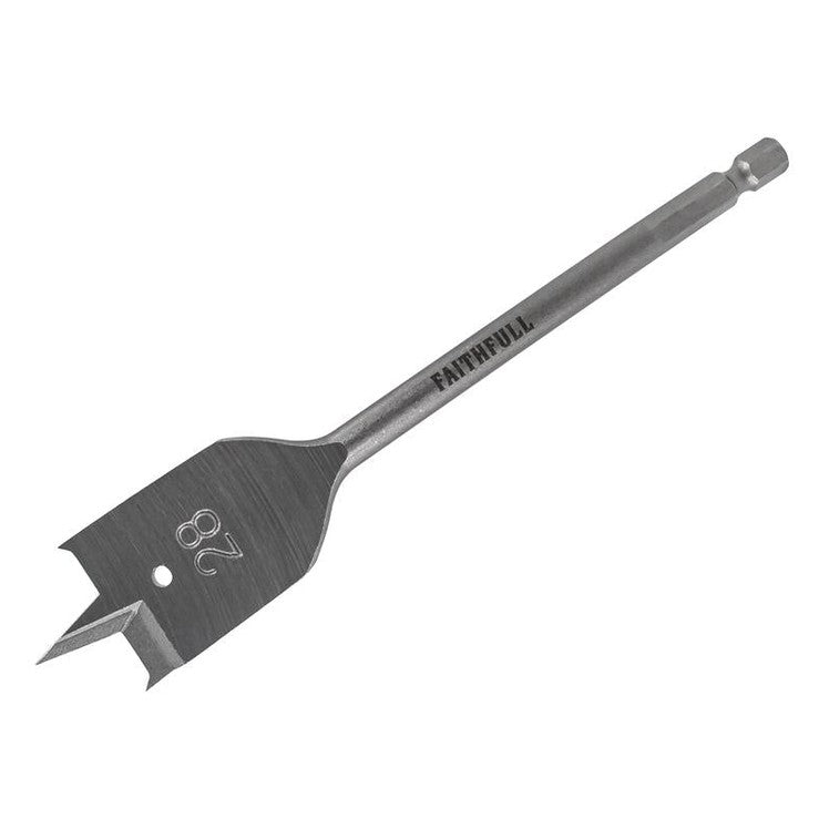 Faithfull Flat Bit 28mm - Watson Hire