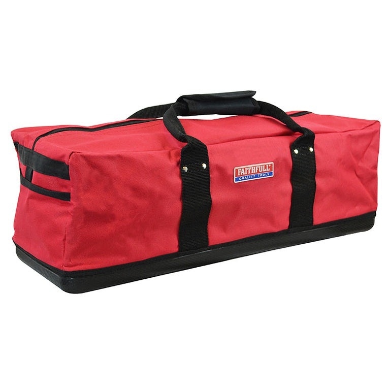 Faithfull Hard Bottom Zip Top Holdall 61cm (24in)