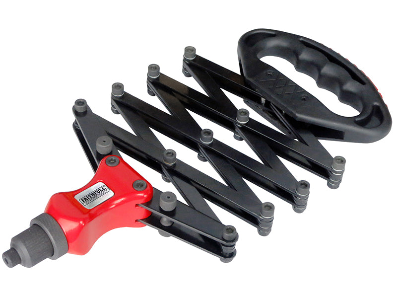 Faithfull Heavy-Duty Lazy Tong Riveter - Watson Hire
