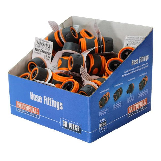 Faithfull Plastic Female Hose Connector (Box 30)