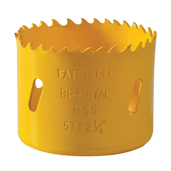 Faithfull Bi-Metal Cobalt Holesaw 57mm