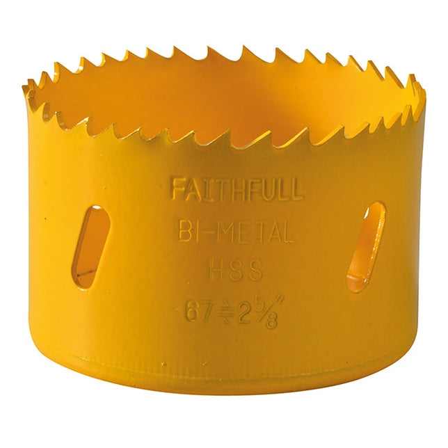 Faithfull Bi-Metal Cobalt Holesaw 67mm