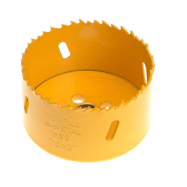 Faithfull Bi-Metal Cobalt Holesaw 76mm