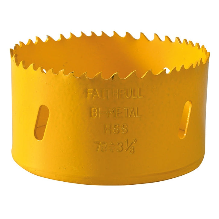 Faithfull Bi-Metal Cobalt Holesaw 79mm