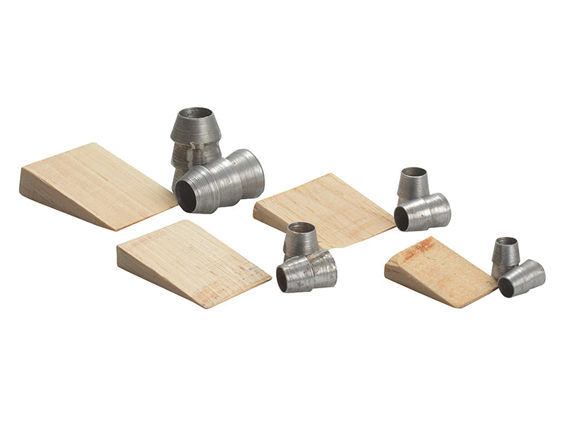 Faithfull Hammer Wedges Assorted Card (12) - Watson Hire