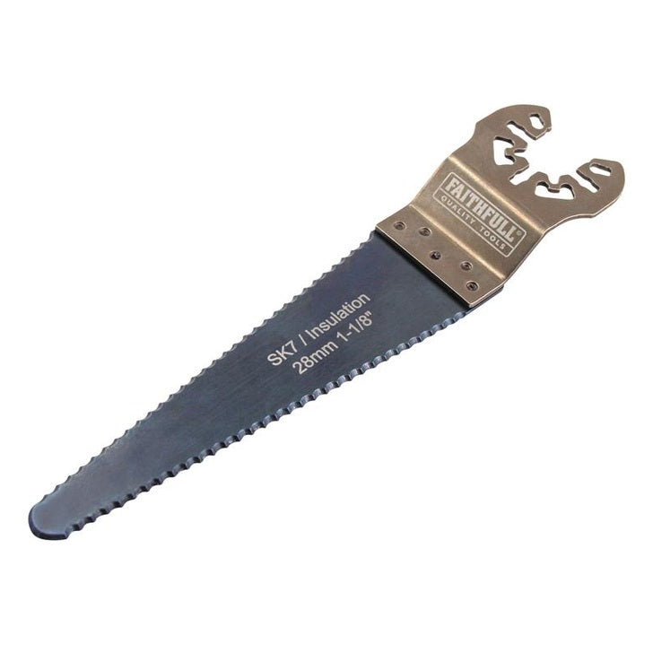 Faithfull SK7 Wavy Edge Insulation Cutter Blade 100mm