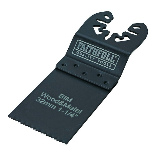 Faithfull Bi-Metal Flush Cut Wood/Metal Blade 32mm
