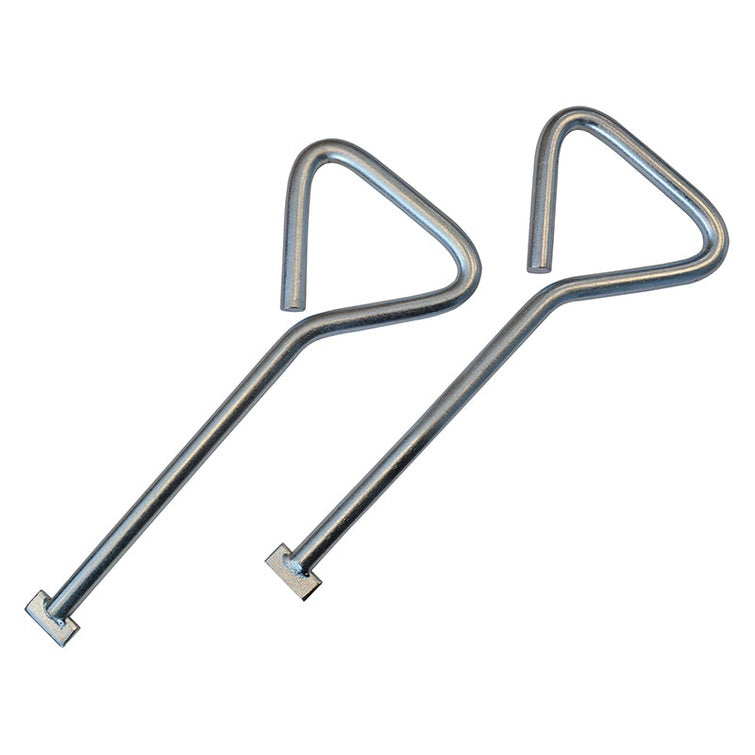 Faithfull Manhole Keys 320mm (12.1/2in) (Pack 2) - Watson Hire