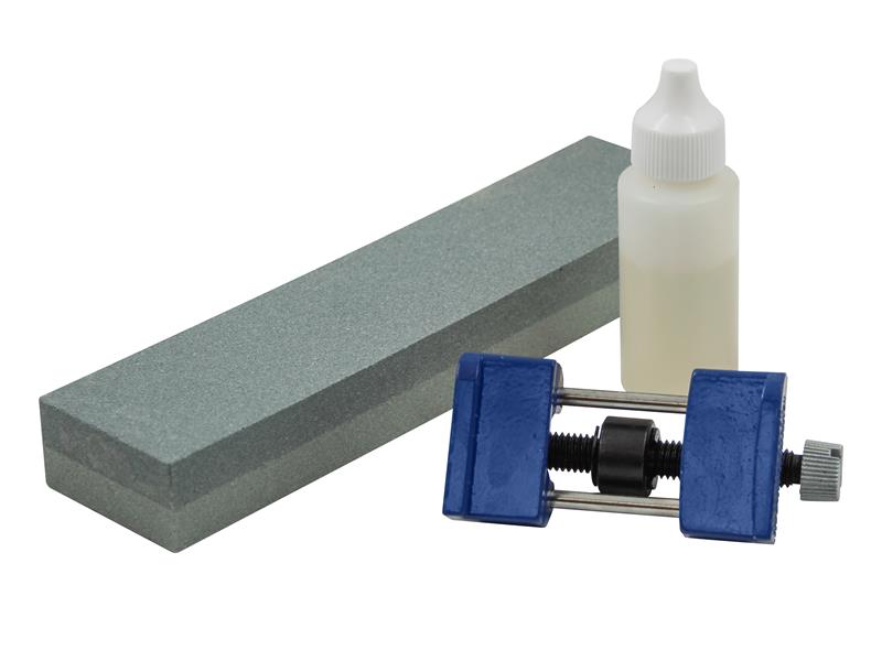 Faithfull Oilstone 200mm & Honing Guide Kit