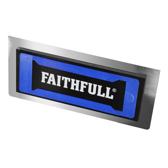 Faithfull Stainless Steel Flexifit Trowel with Foam 12in