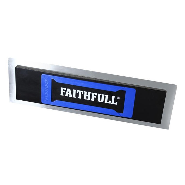 Faithfull Stainless Steel Flexifit Trowel with Foam 18in - Watson Hire