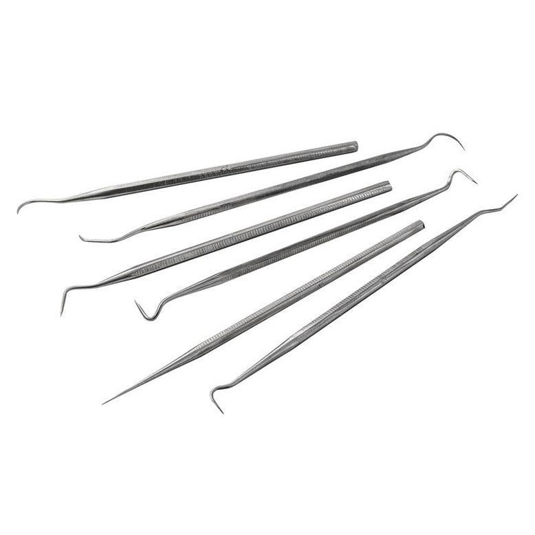 Faithfull Picks & Carvers Set 6 Piece Stainless Steel