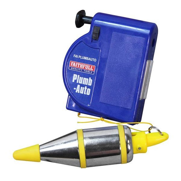 Faithfull Plumb-Auto Automatic Plumb Line 400g (14oz)