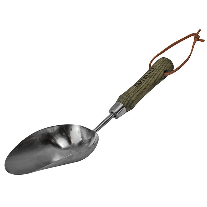 Faithfull Prestige Stainless Steel Hand Scoop Ash Handle