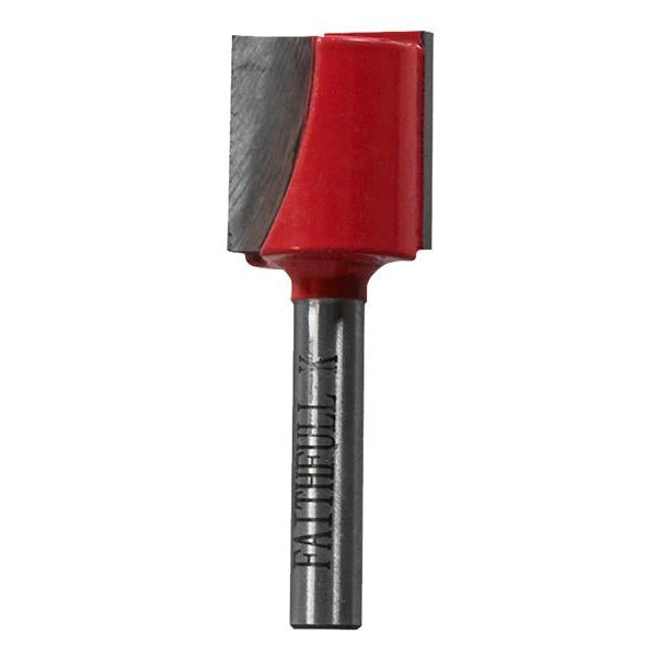Faithfull Router Bit TCT Two Flute 18.2 x 21mm 1/4in Shank