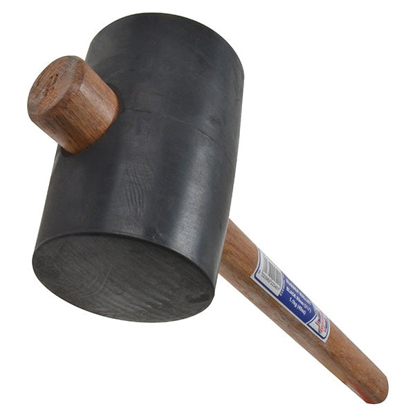 Faithfull Rubber Mallet - Black 1.1kg (40oz)