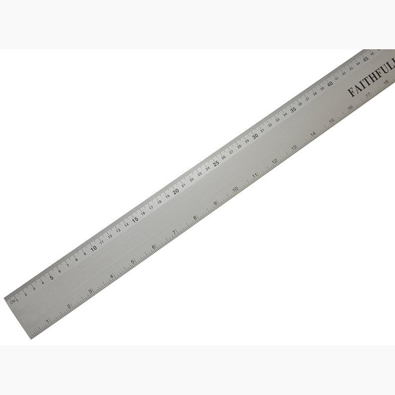 Faithfull Aluminium Flat Rule 1m/39in