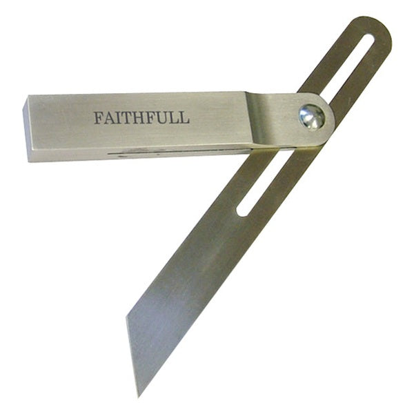 Faithfull Aluminium Sliding Bevel Stainless Steel Blade 250mm (9.3/4in)