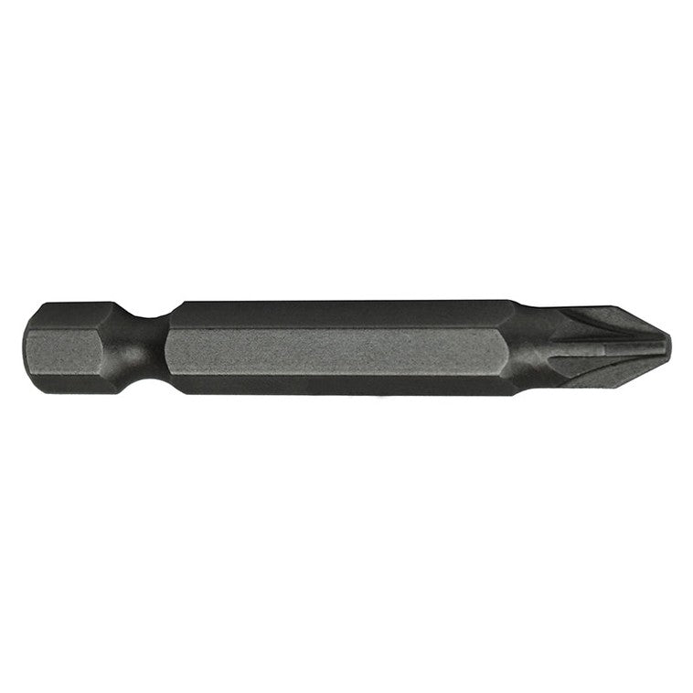 Faithfull Pozi S2 Grade Steel Screwdriver Bits PZ2 x 50mm (Pack 3)