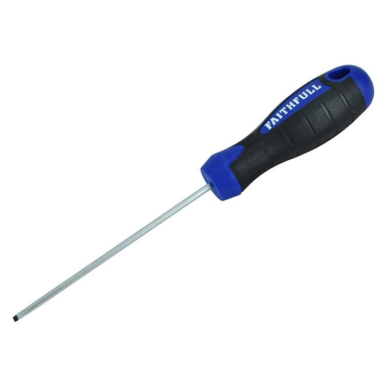 Faithfull Soft Grip Screwdriver Terminal Tip 3 x 100mm