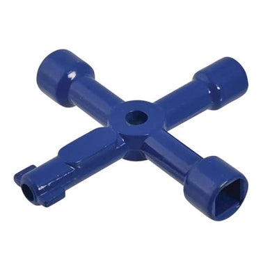 Faithfull 4-Way Services Utility Meter Key - Watson Hire