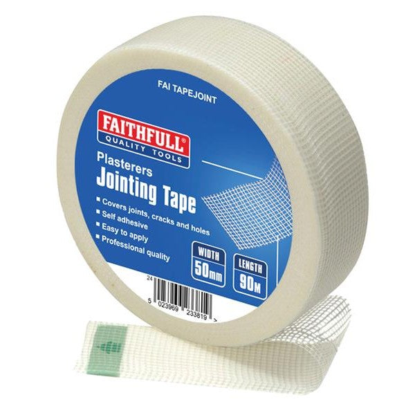 Faithfull PT1-50 Plasterer's Joint Tape 50mm x 90m