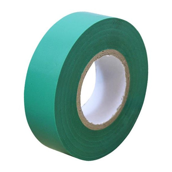 Faithfull PVC Electrical Tape Green 19mm x 20m